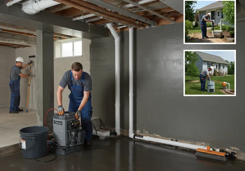 Basement Waterproofing and Flood Prevention process in Village Park, HI